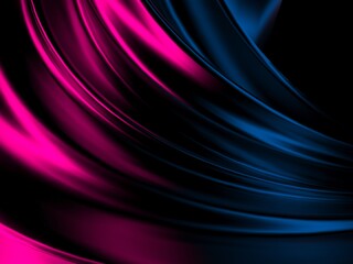 Colorful Liquid metallic wavy background