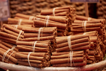 Tied Dried Cinnamon Sticks