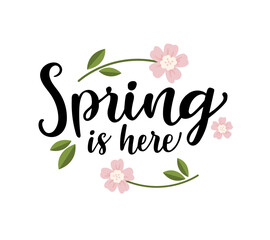 Obraz premium Vector lettering illustration of 