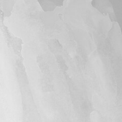 Modern contemporary acrylic background. White texture made with a palette knife. Abstract painting on paper. Mess on the canvas.