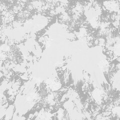 Modern contemporary acrylic background. White texture made with a palette knife. Abstract painting on paper. Mess on the canvas.