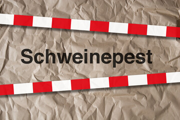 Schweinepest, Absperrband