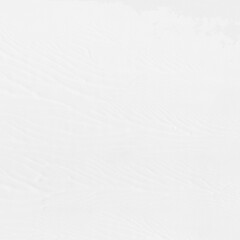 Modern contemporary acrylic background. White texture made with a palette knife. Abstract painting on paper. Mess on the canvas.