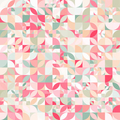 Colorful geometric pattern. Triangle surface textures. Low poly design.
