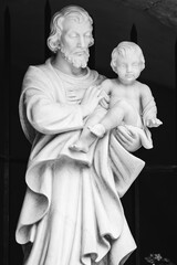 Statue Saint Joseph Bessillon à Cotignac