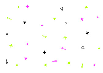 Abstract creative concept comic pop art style blank, layout template with geometric symbols and dots background. For sale banner, empty bubble, illustration book design and web sites