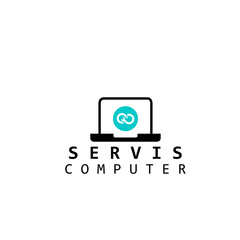 Logo design servis computer 