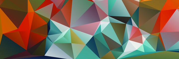 Abstract Color Polygon Background Design, Abstract Geometric Origami Style With Gradient. Presentation,Website, Backdrop, Cover,Banner,Pattern Template