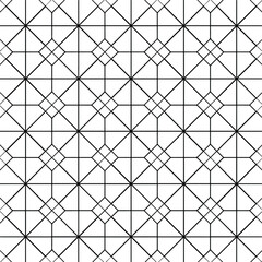 Geometric vector pattern with triangular elements. abstract ornament for wallpapers and backgrounds. Black and white colors.
