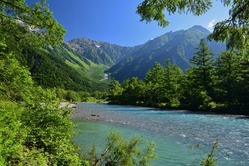 信州 上高地　夏景色