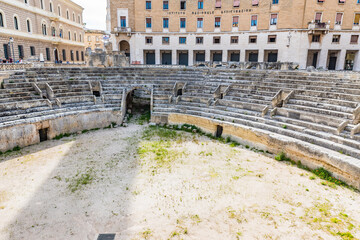 Anfiteatro Romano in Lecce, Italy