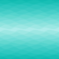 Gradual ombre wavy green background © str33tcat