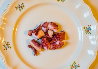 Marinated octopus, Italian cuisine
