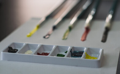 Out of focus brushes