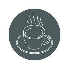 Coffee and coffee cup icons