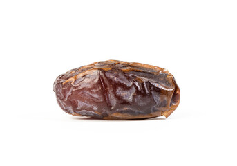 dried date isolated on white background