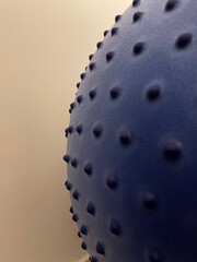 detail of gym ball