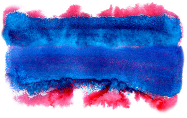 Magic watercolor background hand drawing. Drawing on paper, scanned image.