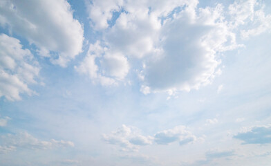 Fototapeta premium clear blue sky background,clouds with background.