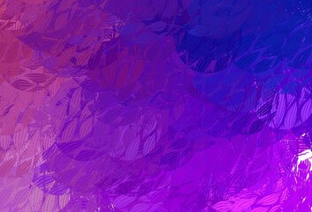 Light Purple, Pink vector background with abstract shapes.