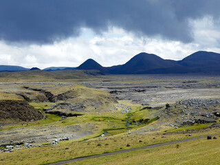 soupe  et paysage equateur 
