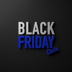 Black Friday Sale on dark background design decoration	