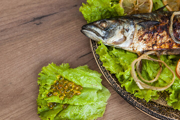 Breakfast meal. Coffee cup, sandwich and nuts. Natural products.