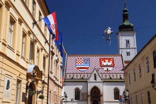 Zagreb, Croatia - landmark church