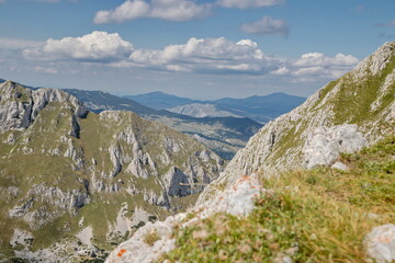 Fototapeta na wymiar National park Durmitor, Montenegro. Mountains landscape.
