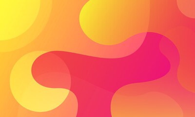 Colorful geometric background. Liquid color background design. Fluid shapes composition. Eps10 vector