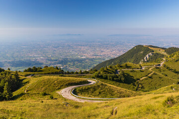 summer landscape near Monte Grappa, Northern Italy