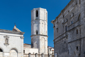 Fototapeta na wymiar Sanctuary of San Michele Arcangelo, UNESCO site, Monte Santangelo, Puglia, Italy