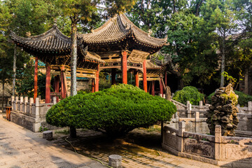 Pavilions at the Great Mosque in Xi'an, China