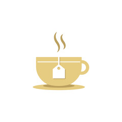 A cup of tea vector.