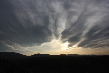 Obraz premium Nice cloudy sunset