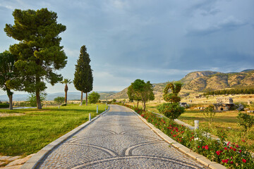 Turkey, a gateway city in the ancient city of Hierapolis