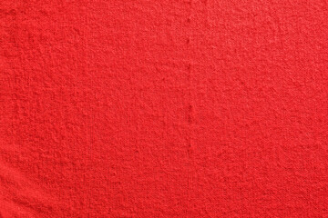 red cloth textile fabric background closeup