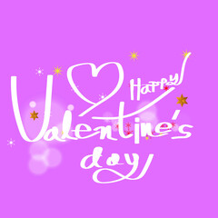 Happy Valentines Day typography poster with handwritten calligraphy text [Converted].ai