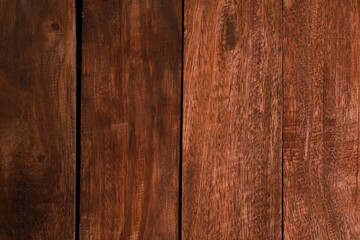 Vertical beautiful brown wooden boards texture High quality background made of dark natural wood in grunge style. copy space for your design or text. layout composition with Surface pattern concept