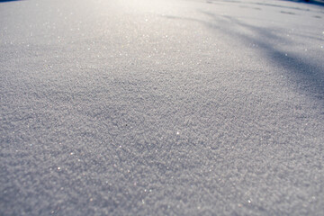 Pure snow cover