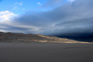 sand dune sunrise