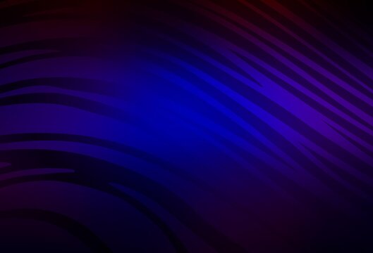 Dark Blue, Red vector template with lines.