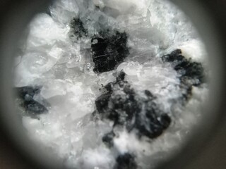 20 time zoom of volcanics rocks