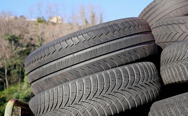 Stack of tires