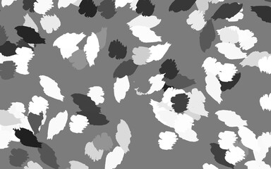 Light Gray vector backdrop with memphis shapes.