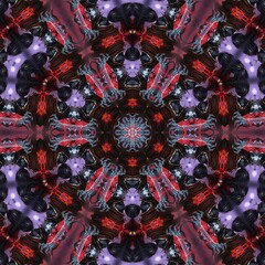 This is an Illustration abstract kaleidoscope with design art, wall art, unique, and backdrop.Its very perfect for batik pattern, bohemian, wall art, mirror frame, backdrop, carpet design, tapestry 