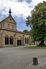 Maulbronn Monastery from outside, Germany: is a former Cistercian abbey and one of the best-preserved in Europe, was named a UNESCO World Heritage Site in 1993.