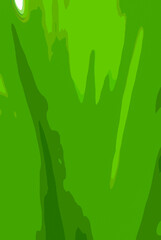 Obraz premium abstract background with splashes of green paint, canvas art drawing, geometric shaped decorative pattern, graphic design illustration wallpaper