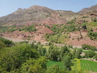 Views form the Country side, Azilal City, Morocco