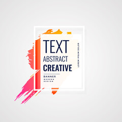 creative bright color watercolor style background